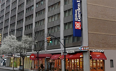 times hilton inn garden square